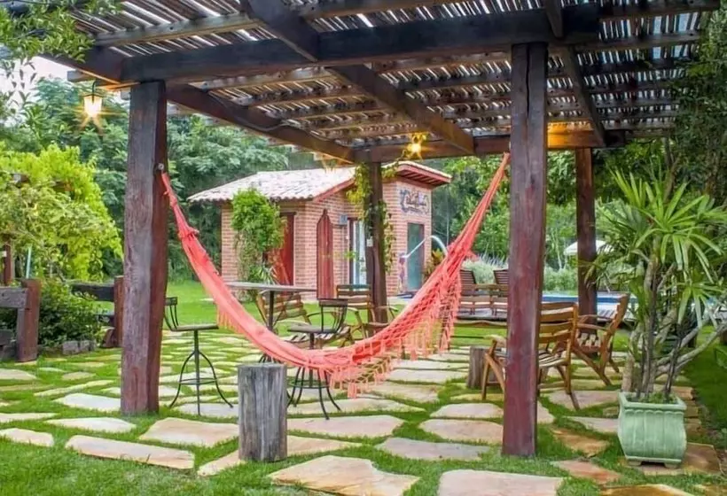 ホテル Canto Da Lua Chalés E Apiário