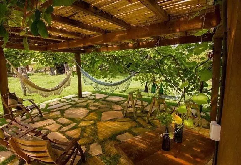 ホテル Canto Da Lua Chalés E Apiário