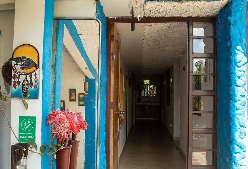 ペンション Posada Aguanile Finca La Diana