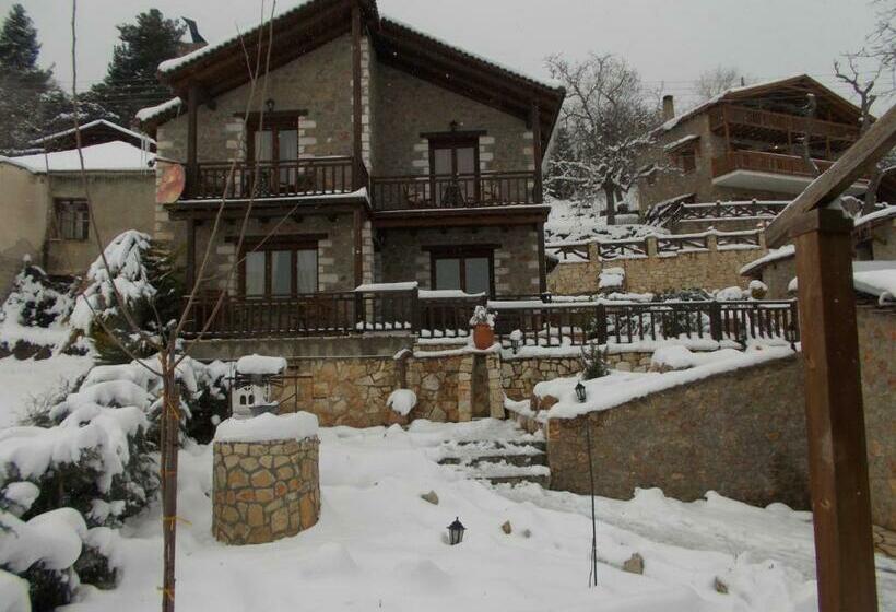 펜션 Theasis Suites ορεινή φιλοξενία