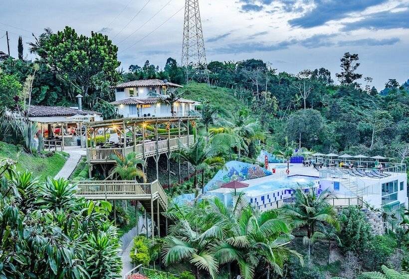 בית מלון כפרי Santa Maria De Las Aguas Peñol