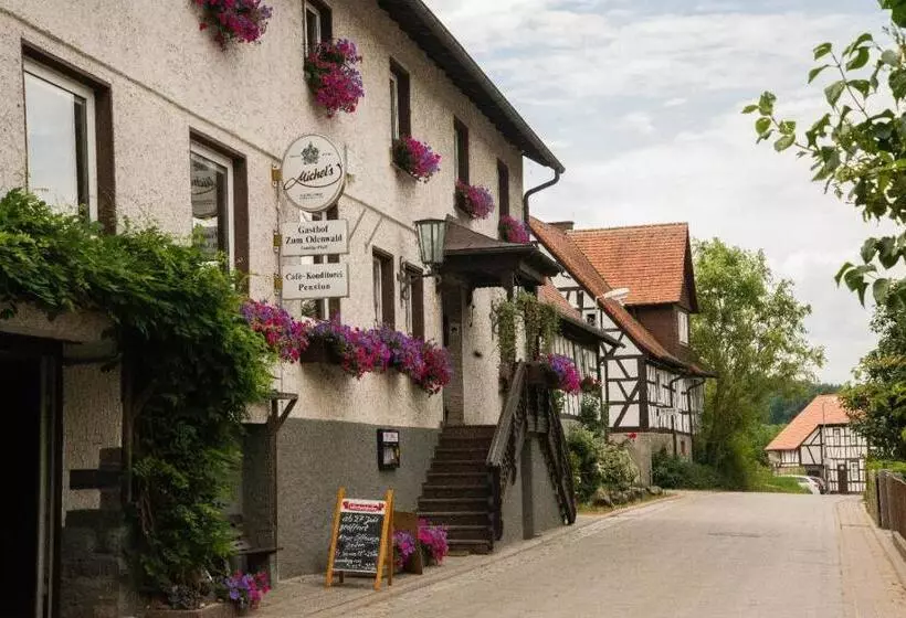بنسيون Gasthaus Zum Odenwald