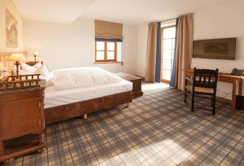 بنسيون Die Post Landgasthof Aufkirchen