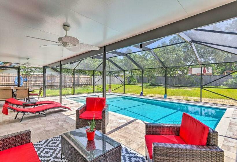 Close To Beaches Family Friendly Home With Pool!