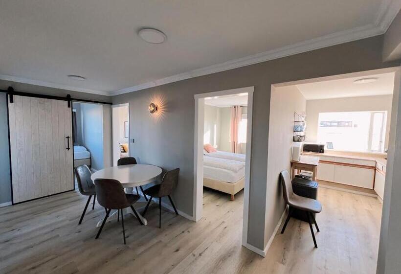 هتل Garður Apartments