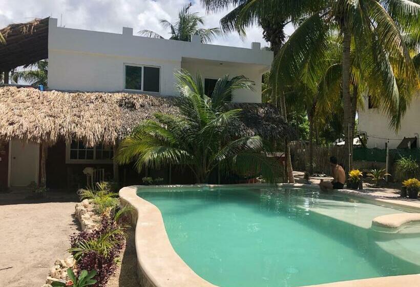 مبيت وإفطار Habitación Flamingo Casa María Bonita