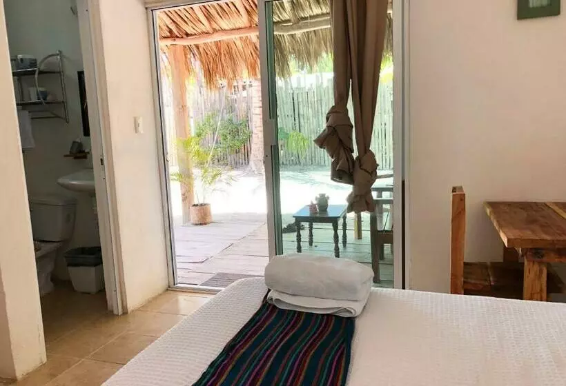 ベッドアンドブレックファースト Habitación Flamingo Casa María Bonita