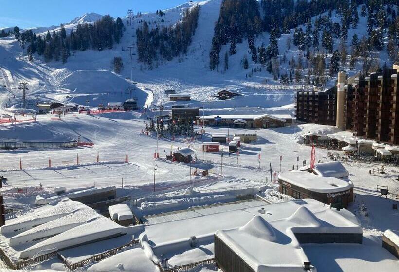 Plagne Bellecote   5 Pers   Vue Pistes   Acces Piscine Chauffee