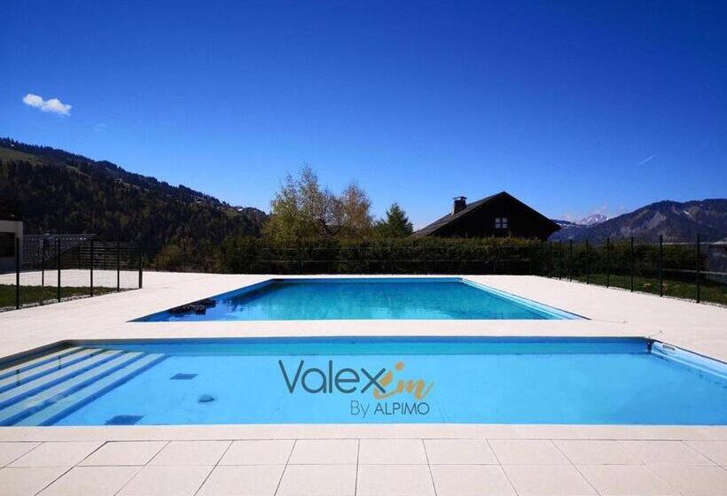 2 Pièces Avec Piscine Et Parking à Notre Dame De Bellecombe, 4 Pers Fr 1 595 16