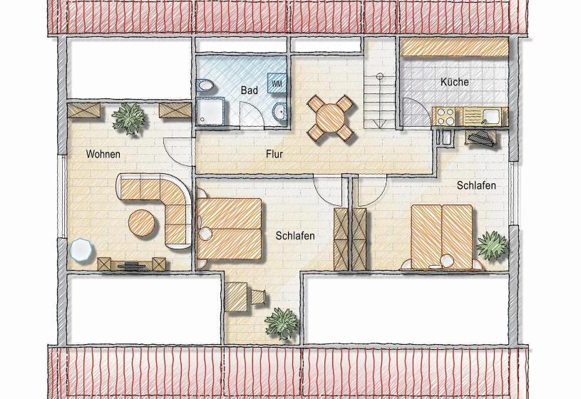 Ferienhaus Robbenglück Og