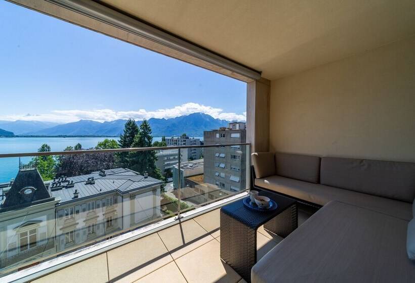 Luxury Apartment In Montreux With Panoramic Views By Guestlee