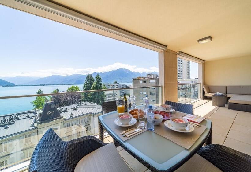 Luxury Apartment In Montreux With Panoramic Views By Guestlee