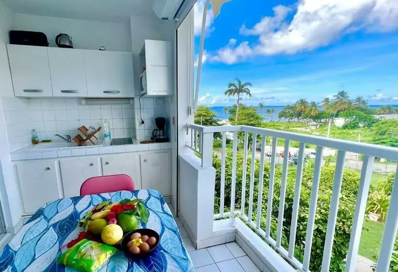 Le Studio 67 Vue Mer, Accès à La Plage Des Alizés