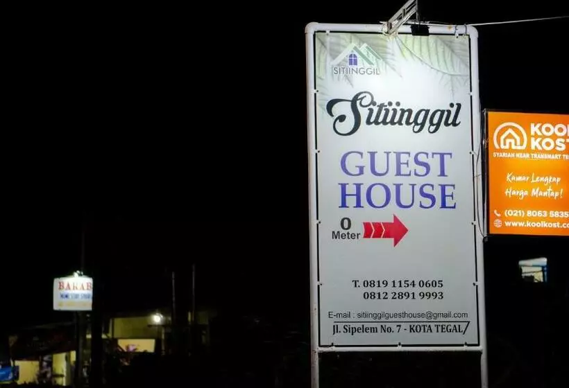 ペンション Sitiinggil Guest House Syariah