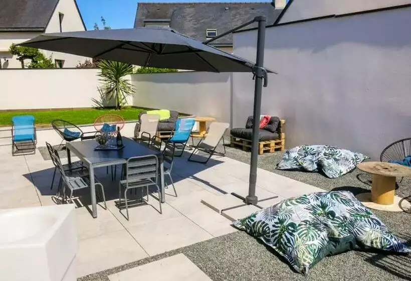Maison De 4 Chambres A Arzon A 300 M De La Plage Avec Jardin Amenage Et Wifi