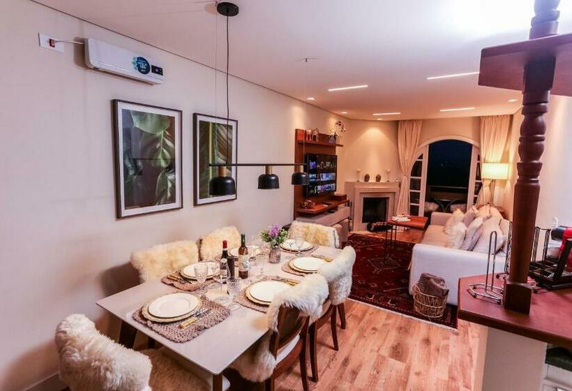 Quatre 412  Flat Nas Montanhas Perfeito Para Relaxar   By Hostyn