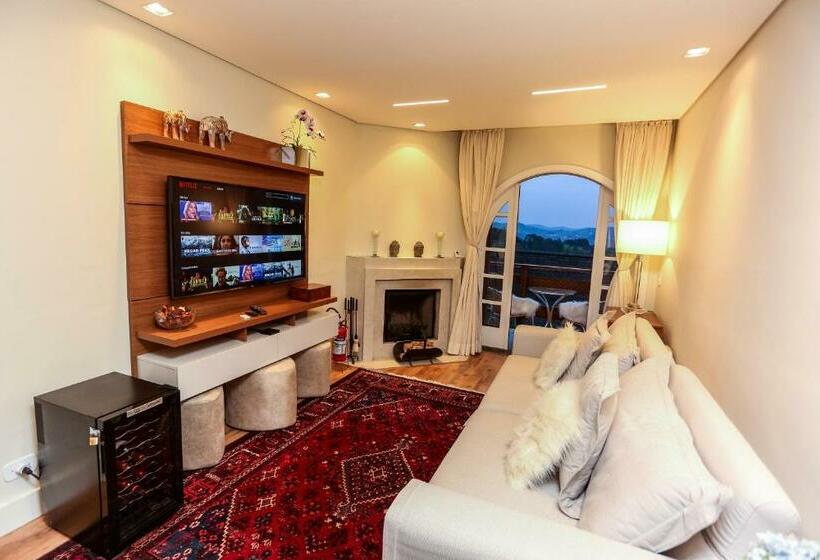 Quatre 412  Flat Nas Montanhas Perfeito Para Relaxar   By Hostyn