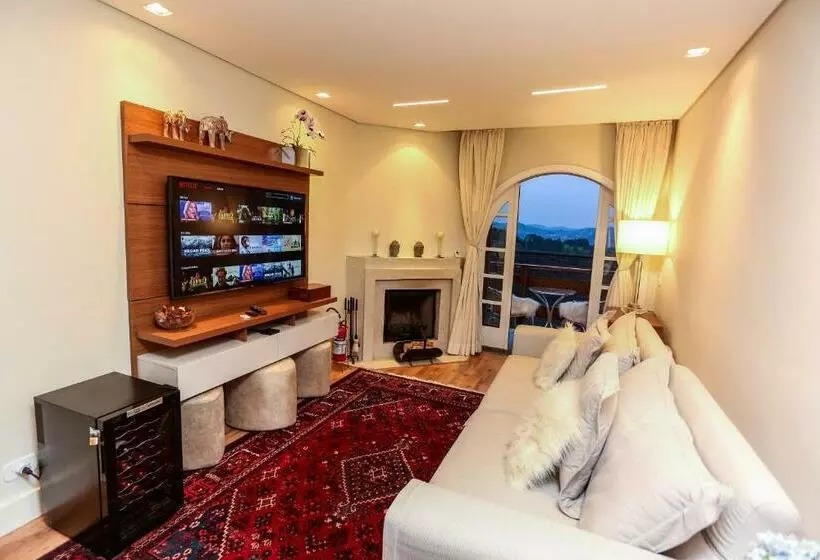 Quatre 412 Flat Nas Montanhas Perfeito Para Relaxar By Hostyn
