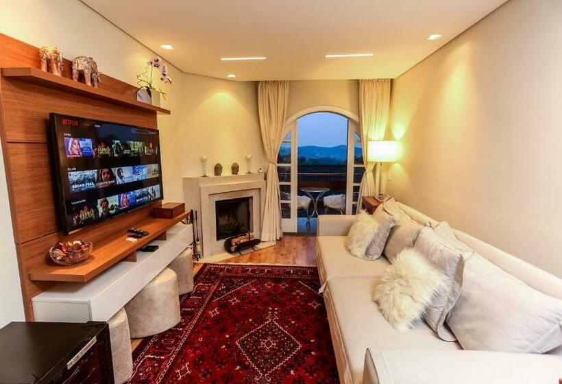 Quatre 412  Flat Nas Montanhas Perfeito Para Relaxar   By Hostyn