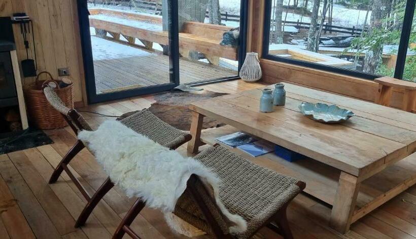 Refugio Piren, Corralco, Hot Tub Y Nieve