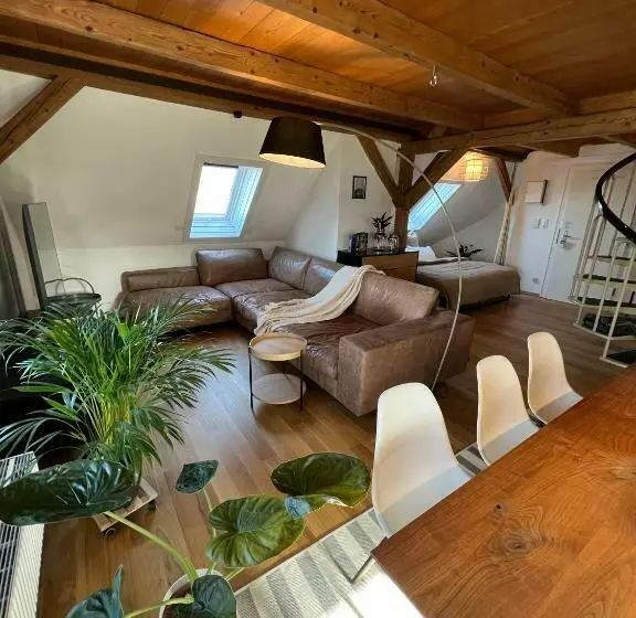 Wohlfühl Loft   Seenähe, Boxspringbett, Küche
