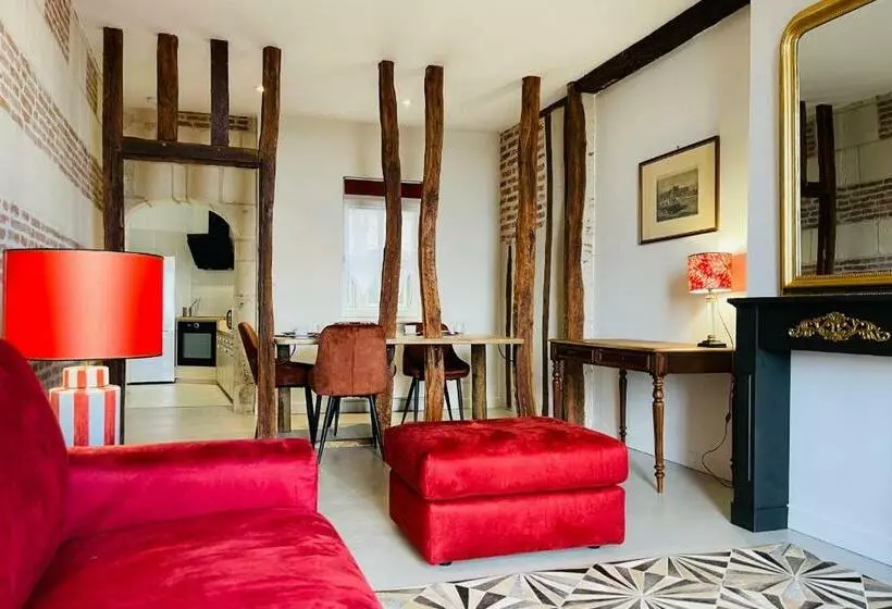 Splendid Apartment At The Foot Of The Castle Of Amboise   View Of The Loir