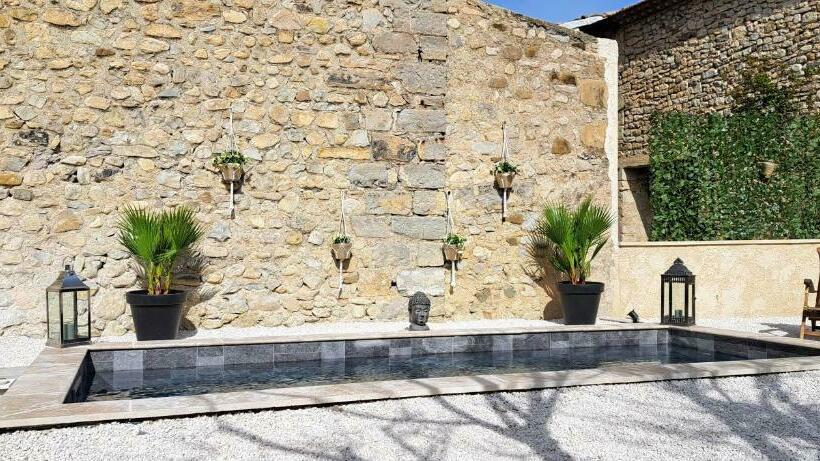 Le Mazet Sainte Jalle, Piscine Chauffée, Jardin Clos, Barbecue En Baronnies Provençales