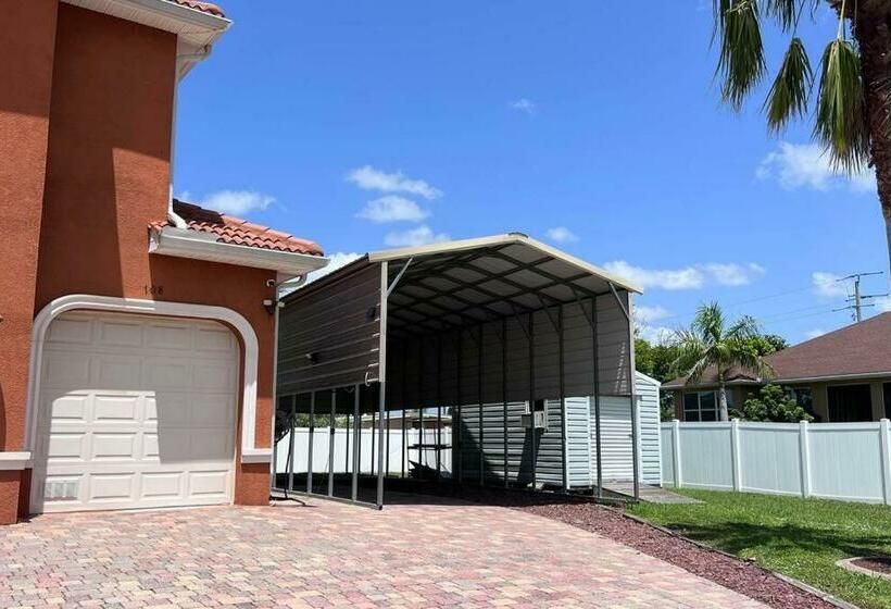 Casa Del Sol Mediterranean Style Waterfront Pool Home