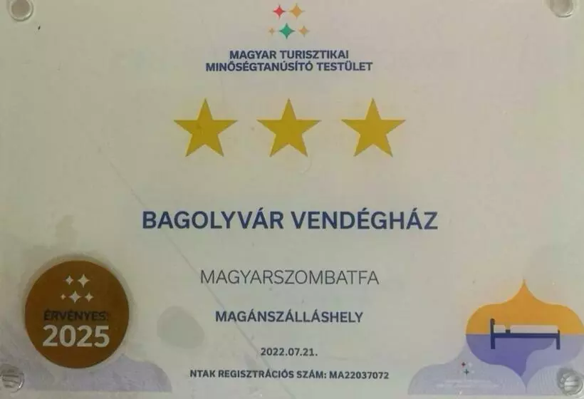 Bagolyvár Vendégház