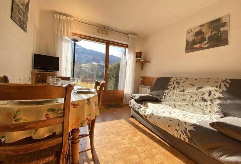 Studio Cabine Près Des Pistes Avec Parking Privé à Praz Sur Arly   Fr 1 603 92