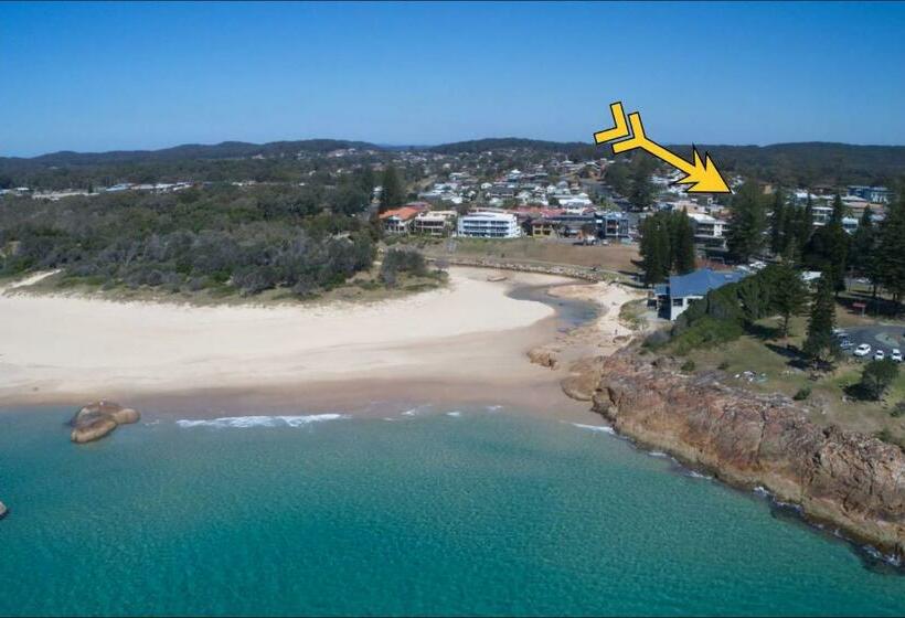 Footprints At The Rocks