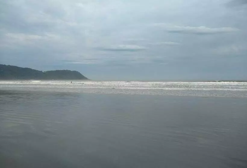 Apartamento Praia Grande Canto Do Forte, A 200 Metros Da Praia, A 2 Minutos A Pé Até A Praia