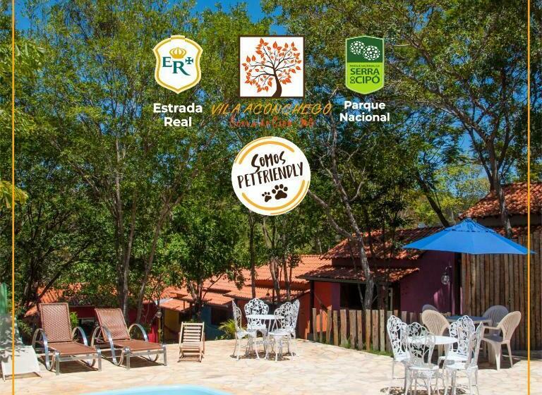 Пансион Pousada Vila Aconchego  Sossego  Em Meio Há Mata Nativa