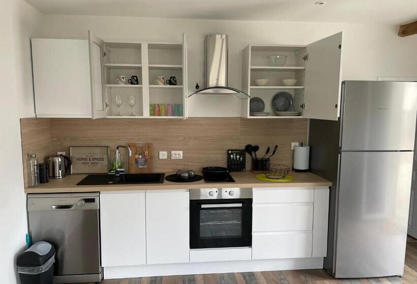 Studio 23 M2+wifi +parking Privé