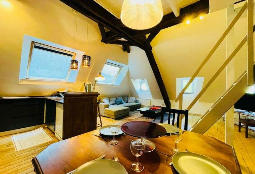 Apartment T3 Standing Center Station And Shops