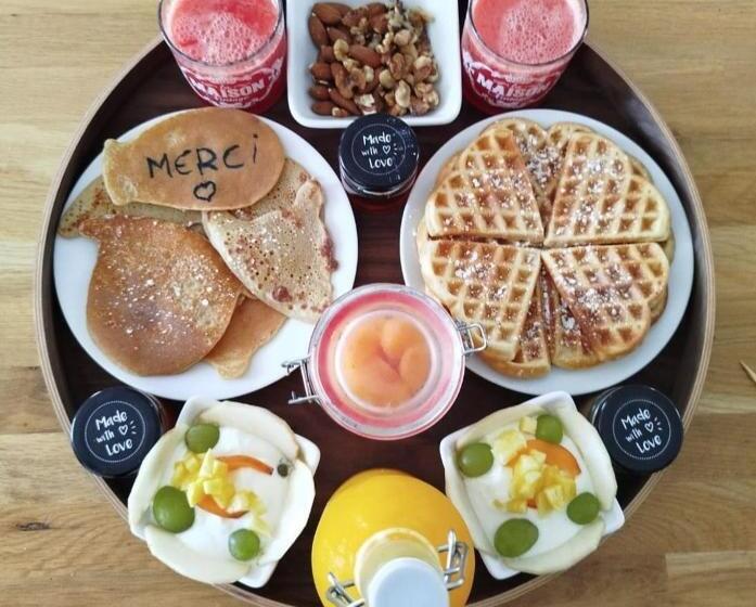 ベッドアンドブレックファースト Le Manoir Chambre D Hôte De Charme Avec Jacuzzi Privatif