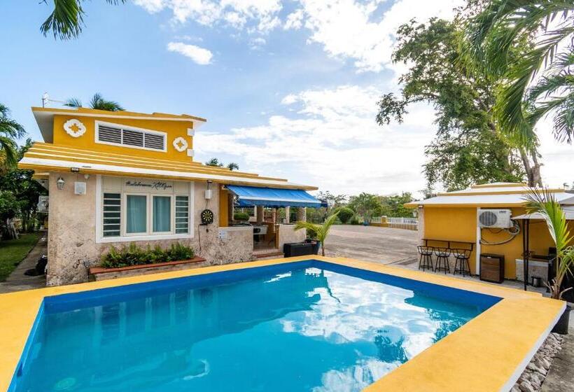 پانسیون Casamares Private Room Solario With Pool And Jacuzzi 5 Min To Boqueron And Beaches