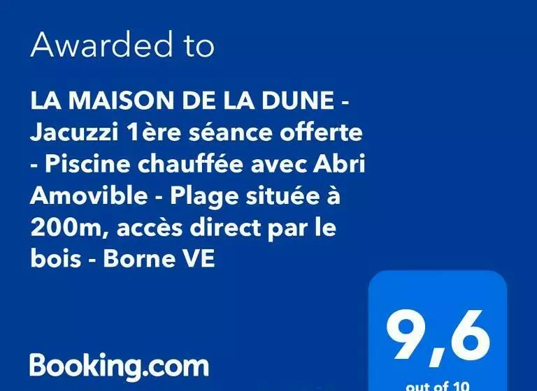 پانسیون La Maison De La Dune   Chambres Climatisées   Jacuzzi 1ère Séance Offerte   Piscine Chauffée Avec Ab
