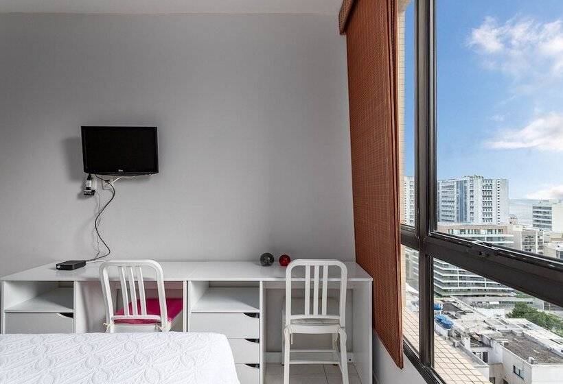 Top Flat Leblon, Academia Vista Mar, Sauna E Arrumação Diária By Tata