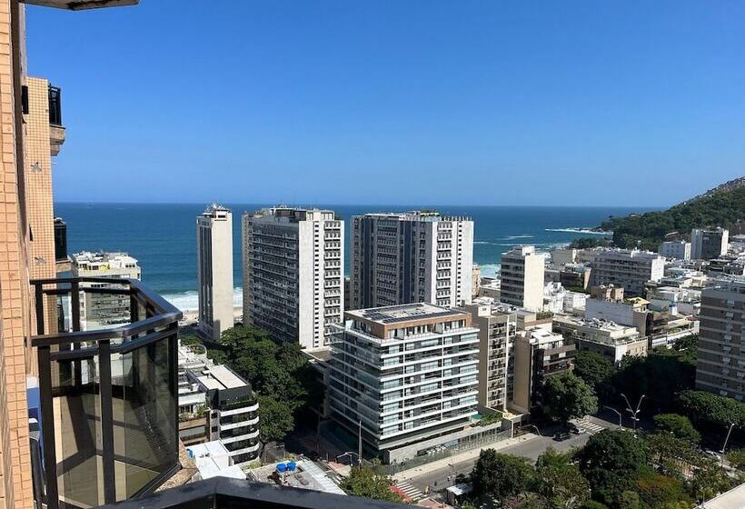 Top Flat Leblon, Academia Vista Mar, Sauna E Arrumação Diária By Tata