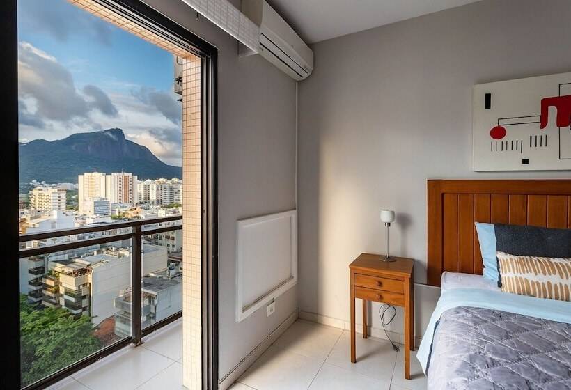 Top Flat Leblon, Academia Vista Mar, Sauna E Arrumação Diária By Tata