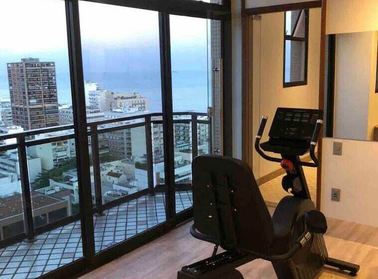 Top Flat Leblon, Academia Vista Mar, Sauna E Arrumação Diária By Tata