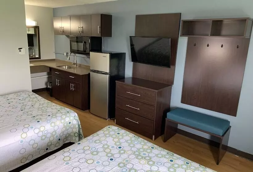 モーテル Hometowne Studios By Red Roof Battle Creek