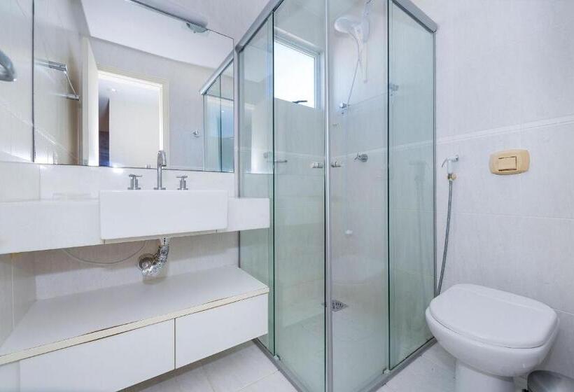 Porto Canoas 203 Aconchegante Apartamento Em Bombas Acomoda 4 Pessoas à Poucos Metros Da Praia