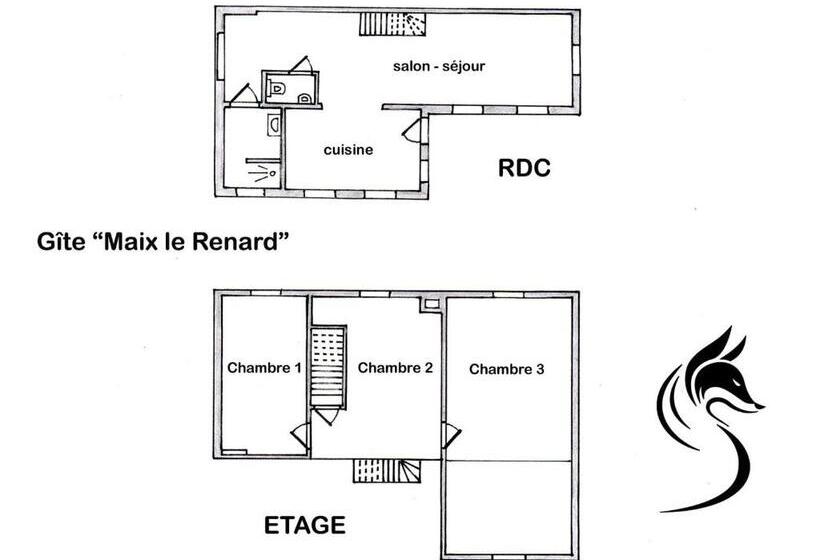 Spacieux Gîte Vosgien 3 épis Pour 4 Pers, Randonnées Et Vtt, Environnement Calme Et Verdoyant Fr 1