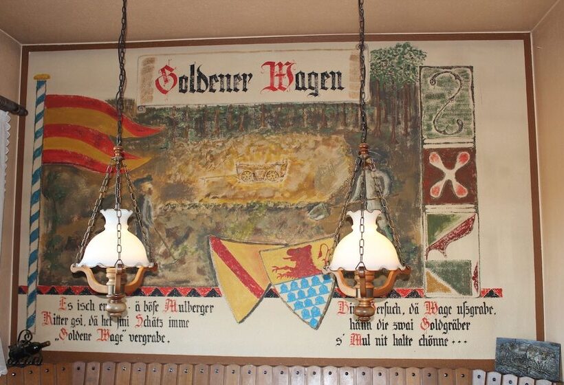 Отель Zum Goldenen Wagen