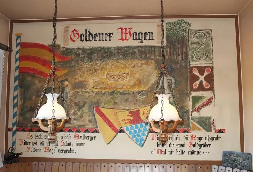 Отель Zum Goldenen Wagen