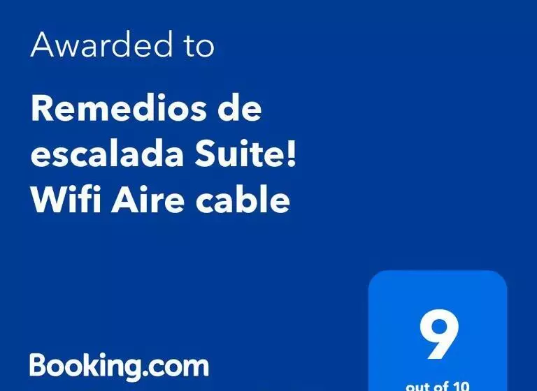 Remedios De Escalada Suite! Wifi Aire Cable