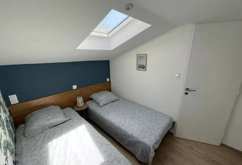 Duplex Centre Ville   50m De La Plage   Clim   Garage   Netflix