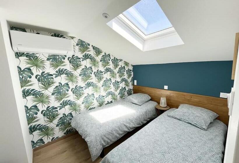 Duplex Centre Ville   50m De La Plage   Clim   Garage   Netflix